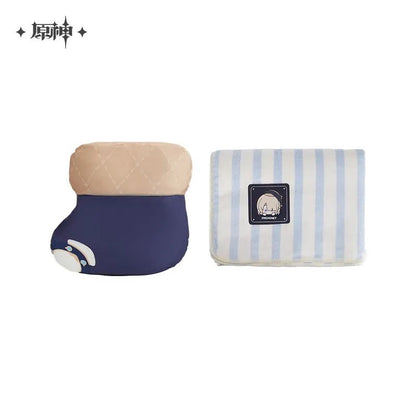 [OFFICIAL] Genshin Impact House of The Hearth Winter Series Pillow and Blanket Set - Teyvat Tavern - Genshin Impact & Honkai Star Rail & 3Z Merch