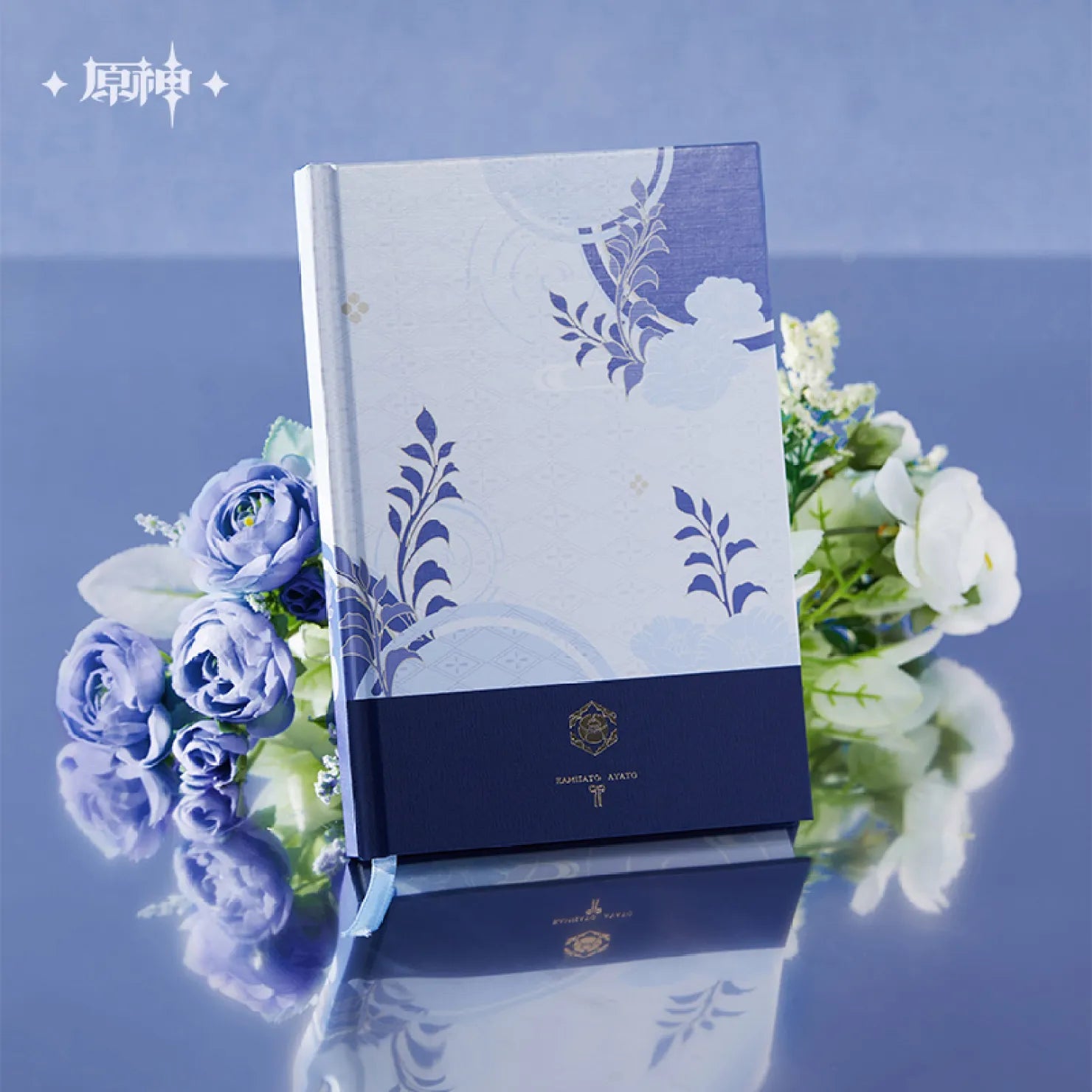 [OFFICIAL] Genshin Impact Kamisato Ayato Impression Series Accessories - Notebook / Bookmark Gift Box - Teyvat Tavern - Genshin Impact & Honkai Star Rail & 3Z Merch