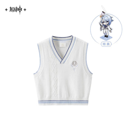 [OFFICIAL] Genshin Impact Kamisato Ayato Impression Series Apparel - Knitted Vest - Teyvat Tavern - Genshin Impact & Honkai Star Rail & 3Z Merch