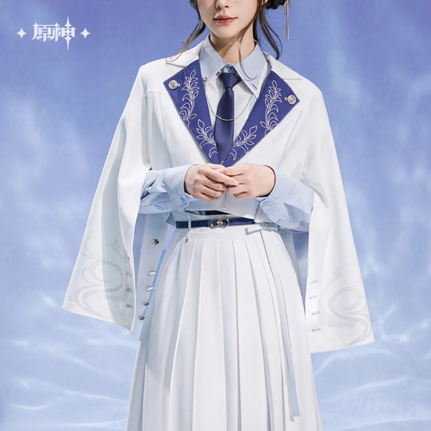 [OFFICIAL] Genshin Impact Kamisato Ayato Impression Series Apparel - Wide Sleeved Lapel Coat - Teyvat Tavern - Genshin Impact & Honkai Star Rail & 3Z Merch