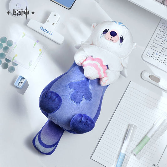 [OFFICIAL] Genshin Impact Leisurely Otter Plush Stationery Storage Pouch - Teyvat Tavern - Genshin Impact & Honkai Star Rail & 3Z Merch