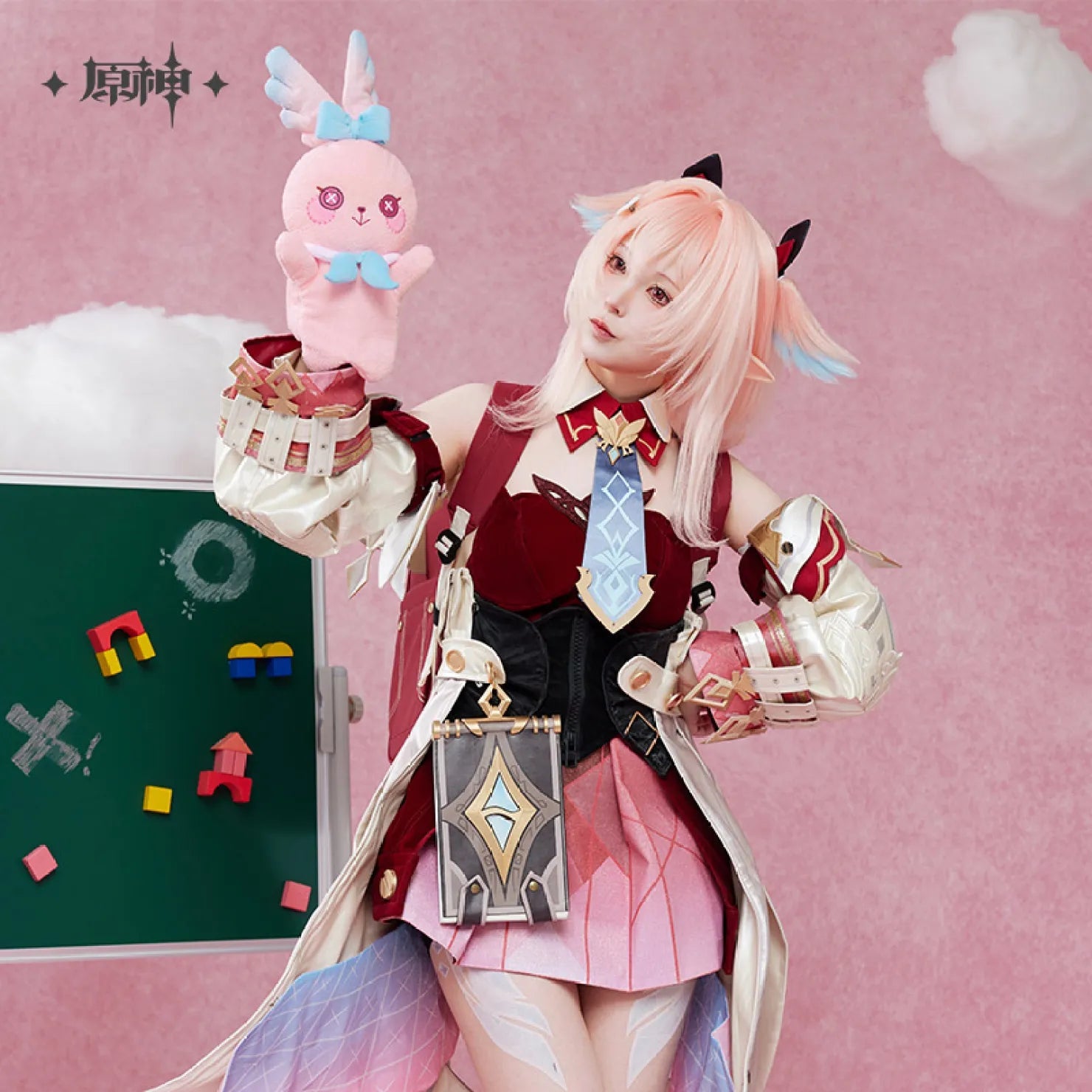 [OFFICIAL] Genshin Impact Linnea Bunny Plush Hand Puppet - Teyvat Tavern - Genshin Impact & Honkai Star Rail & 3Z Merch