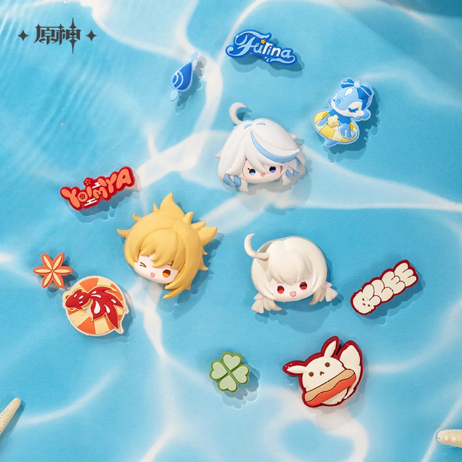 [OFFICIAL] Genshin Impact Midsummer Party Series Clogs / DIY Decoration Set - Teyvat Tavern - Genshin Impact & Honkai Star Rail & 3Z Merch