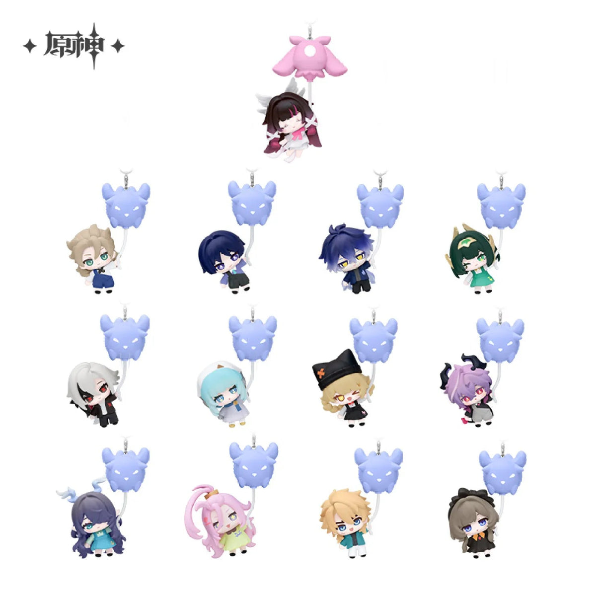 [OFFICIAL] Genshin Impact Moon-Prayer Wanderings Hangable Figure Blind Box - Teyvat Tavern - Genshin Impact & Honkai Star Rail & 3Z Merch