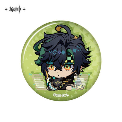 [OFFICIAL] Genshin Impact Natlan Character Cute Badge - Teyvat Tavern - Genshin Impact & Honkai Star Rail & 3Z Merch
