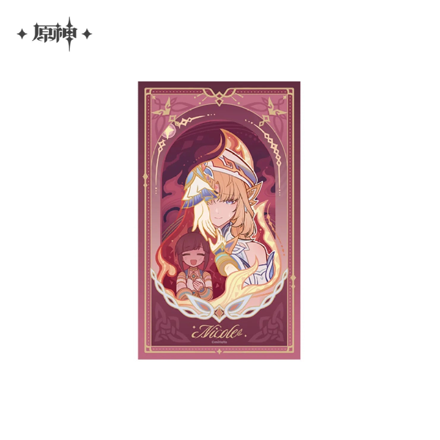 [OFFICIAL] Genshin Impact Nicole Angel's Duty Refraction Card Set - Teyvat Tavern - Genshin Impact & Honkai Star Rail & 3Z Merch