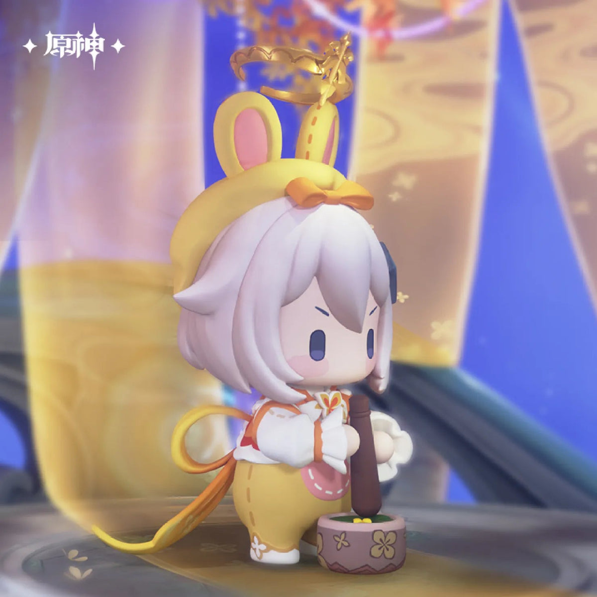 [OFFICIAL] Genshin Impact Paimon Little Moon Rabbit Figure - Teyvat Tavern - Genshin Impact & Honkai Star Rail & 3Z Merch