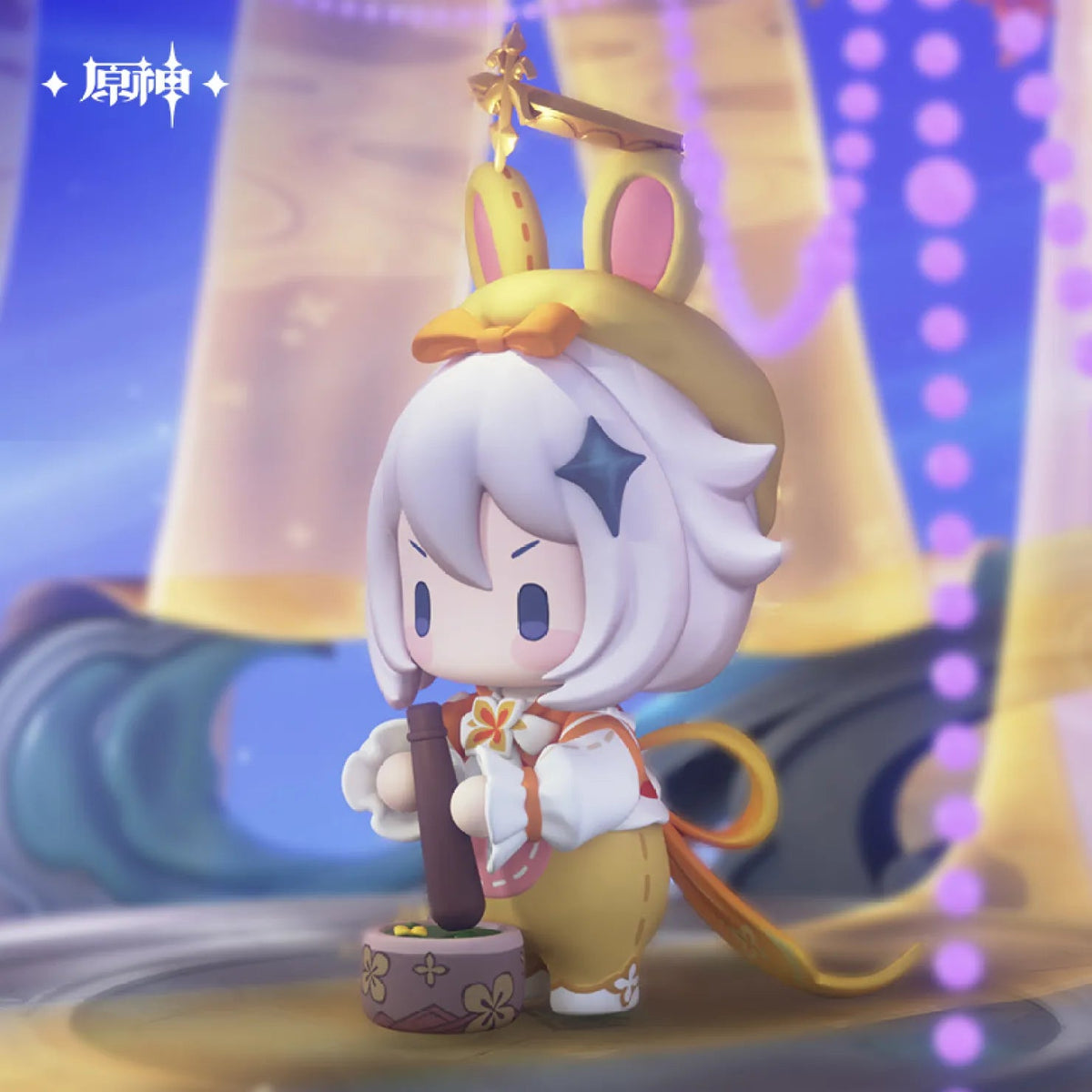 [OFFICIAL] Genshin Impact Paimon Little Moon Rabbit Figure - Teyvat Tavern - Genshin Impact & Honkai Star Rail & 3Z Merch
