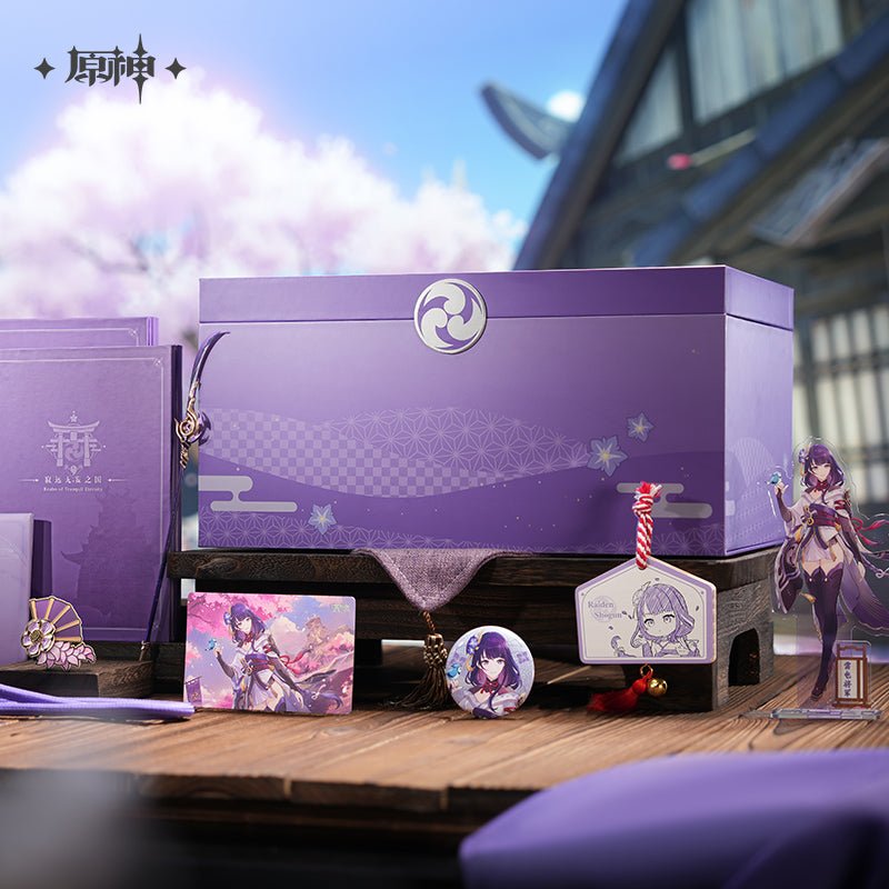 [OFFICIAL] Genshin Impact Realm of Tranquil Eternity Inazuma OST CD Gift Box - Teyvat Tavern - Genshin Impact & Honkai Star Rail & 3Z Merch