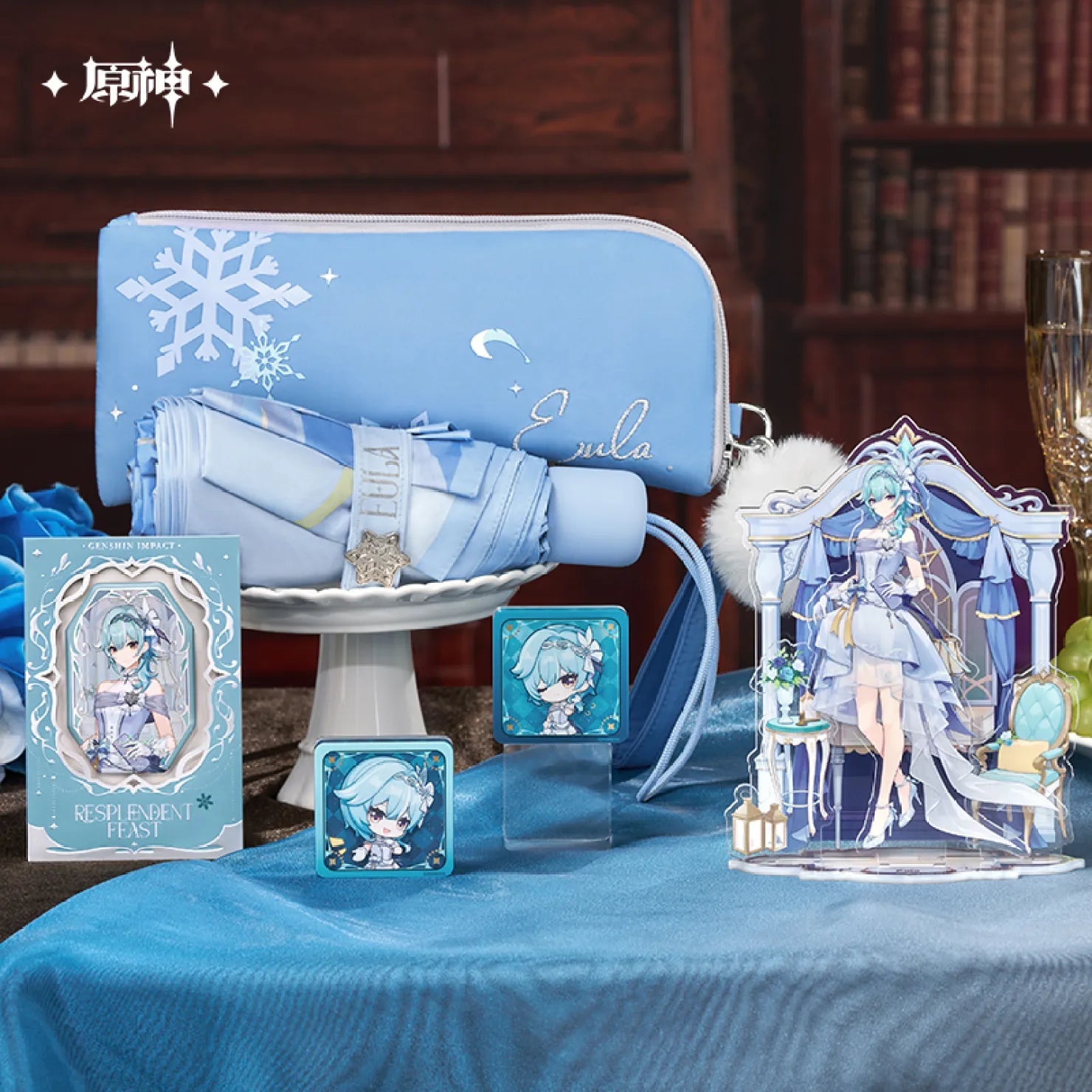 [OFFICIAL] Genshin Impact Resplendent Feast Series Merch - Eula - Teyvat Tavern - Genshin Impact & Honkai Star Rail & 3Z Merch