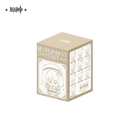 [OFFICIAL] Genshin Impact Resplendent Feast Series Plush Pendant Blind Box - Teyvat Tavern - Genshin Impact & Honkai Star Rail & 3Z Merch