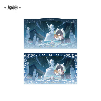 [OFFICIAL] Genshin Impact Selenic Chronicles Badge And Commemorative Card Set - Teyvat Tavern - Genshin Impact & Honkai Star Rail & 3Z Merch