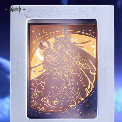 [OFFICIAL] Genshin Impact Selenic Chronicles Rotating Paper Carving Light Music Box - Teyvat Tavern - Genshin Impact & Honkai Star Rail & 3Z Merch