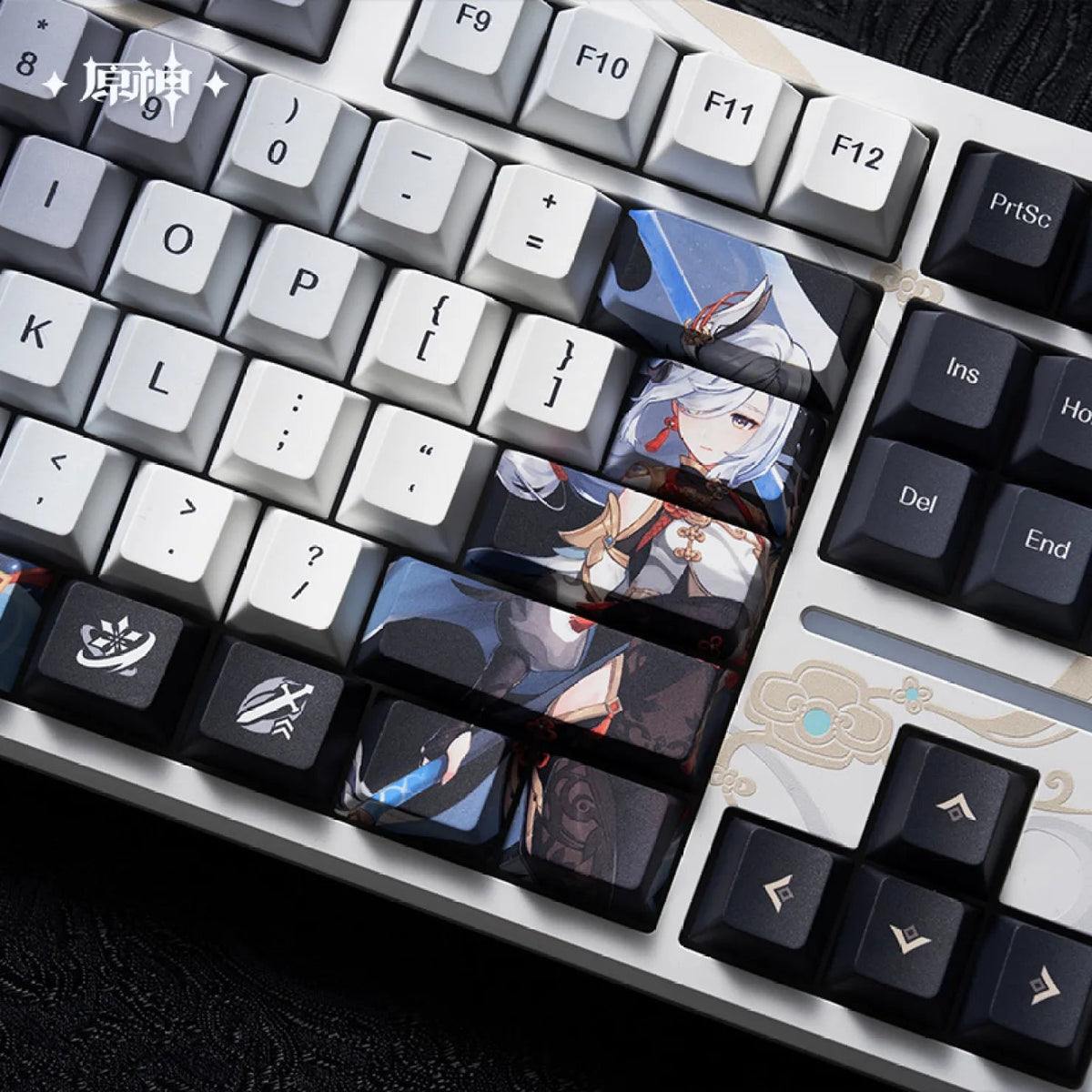 Sheen Keyboard Genshin Impact Official Shenhe RGB Backlit Mechanical Keyboard
