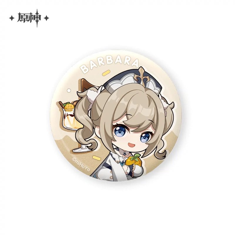 [OFFICIAL] Genshin Impact Sweet Summer Character Badge - Teyvat Tavern - Genshin Impact & Honkai Star Rail & 3Z Merch