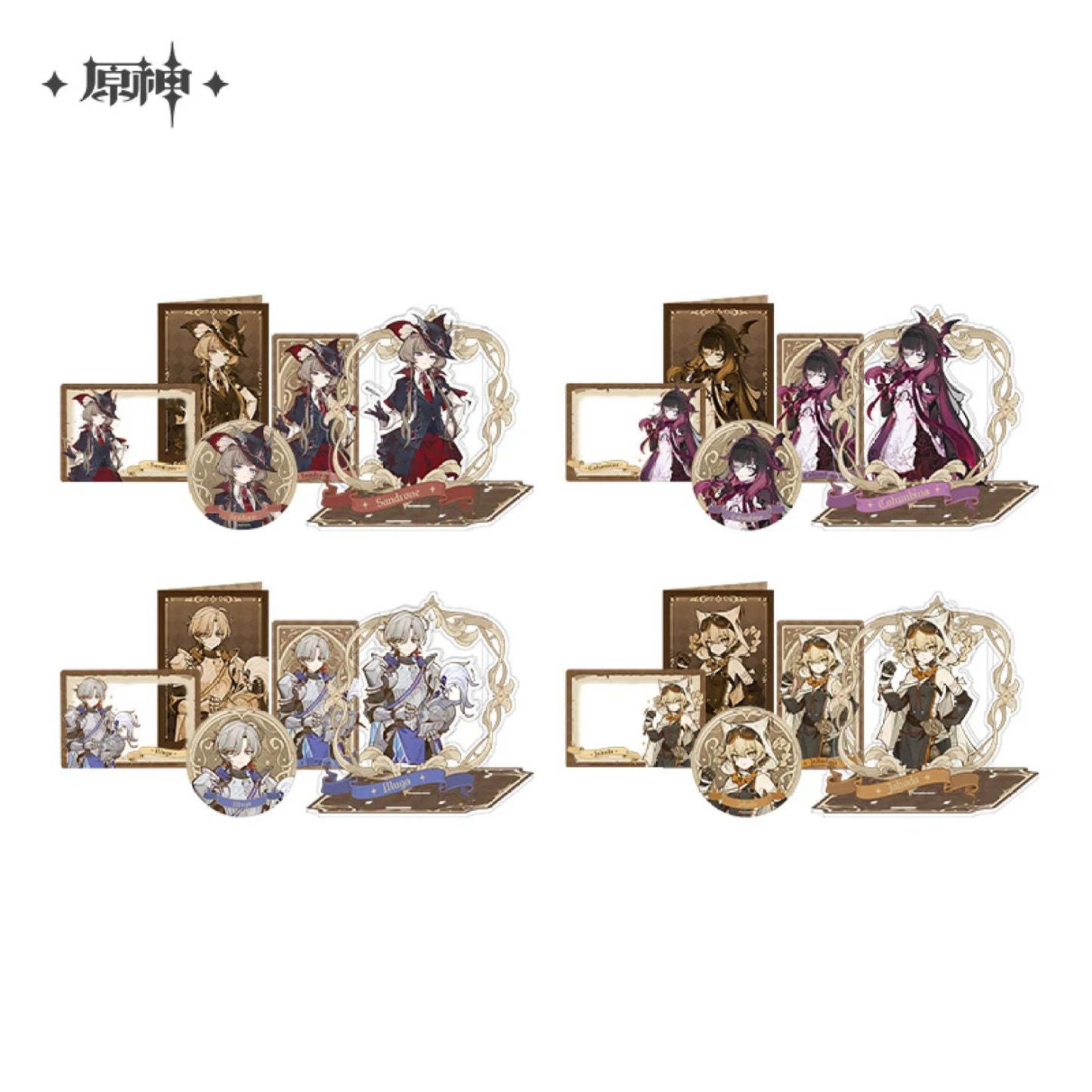 [OFFICIAL] Genshin Impact Tabletop Troupe Series Merch - Teyvat Tavern - Genshin Impact & Honkai Star Rail & 3Z Merch