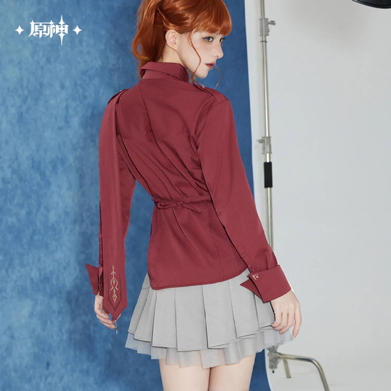 [OFFICIAL] Genshin Impact Tartaglia Impression Series Clothes - Long Sleeve Shirt - Teyvat Tavern - Genshin Impact & Honkai Star Rail & 3Z Merch