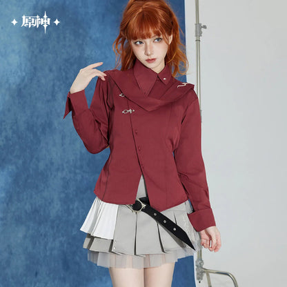 [OFFICIAL] Genshin Impact Tartaglia Impression Series Clothes - Long Sleeve Shirt - Teyvat Tavern - Genshin Impact & Honkai Star Rail & 3Z Merch