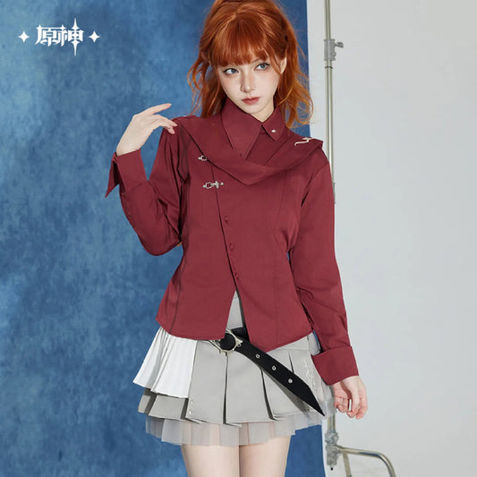 [OFFICIAL] Genshin Impact Tartaglia Impression Series Clothes - Long Sleeve Shirt - Teyvat Tavern - Genshin Impact & Honkai Star Rail & 3Z Merch