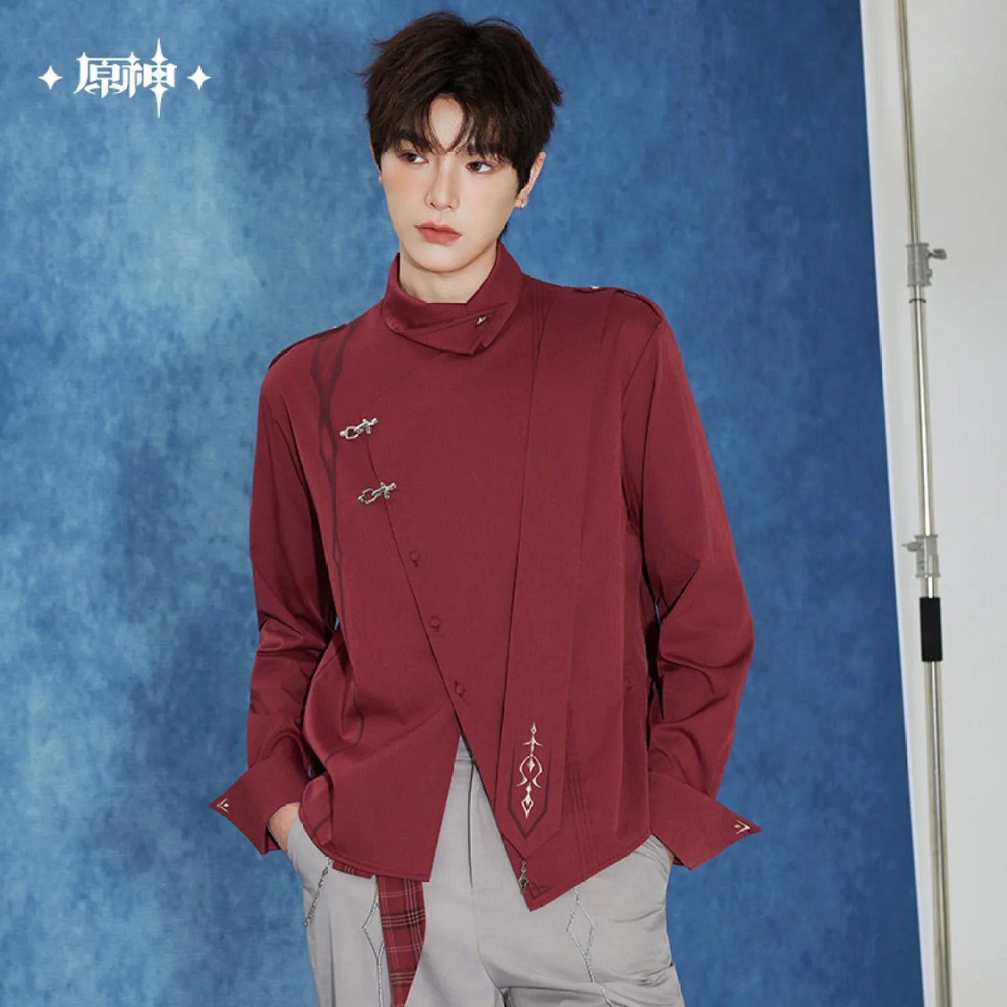 [OFFICIAL] Genshin Impact Tartaglia Impression Series Clothes - Long Sleeve Shirt - Teyvat Tavern - Genshin Impact & Honkai Star Rail & 3Z Merch