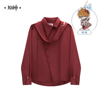 [OFFICIAL] Genshin Impact Tartaglia Impression Series Clothes - Long Sleeve Shirt - Teyvat Tavern - Genshin Impact & Honkai Star Rail & 3Z Merch