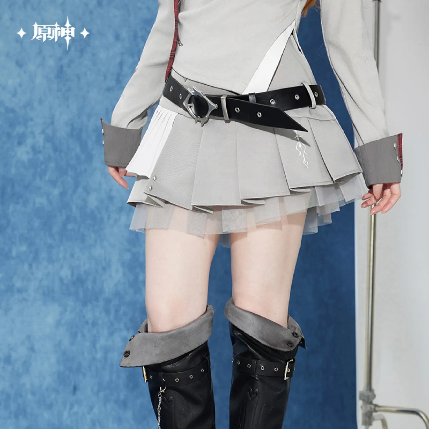 [OFFICIAL] Genshin Impact Tartaglia Impression Series Clothes - Pleated Skirt - Teyvat Tavern - Genshin Impact & Honkai Star Rail & 3Z Merch