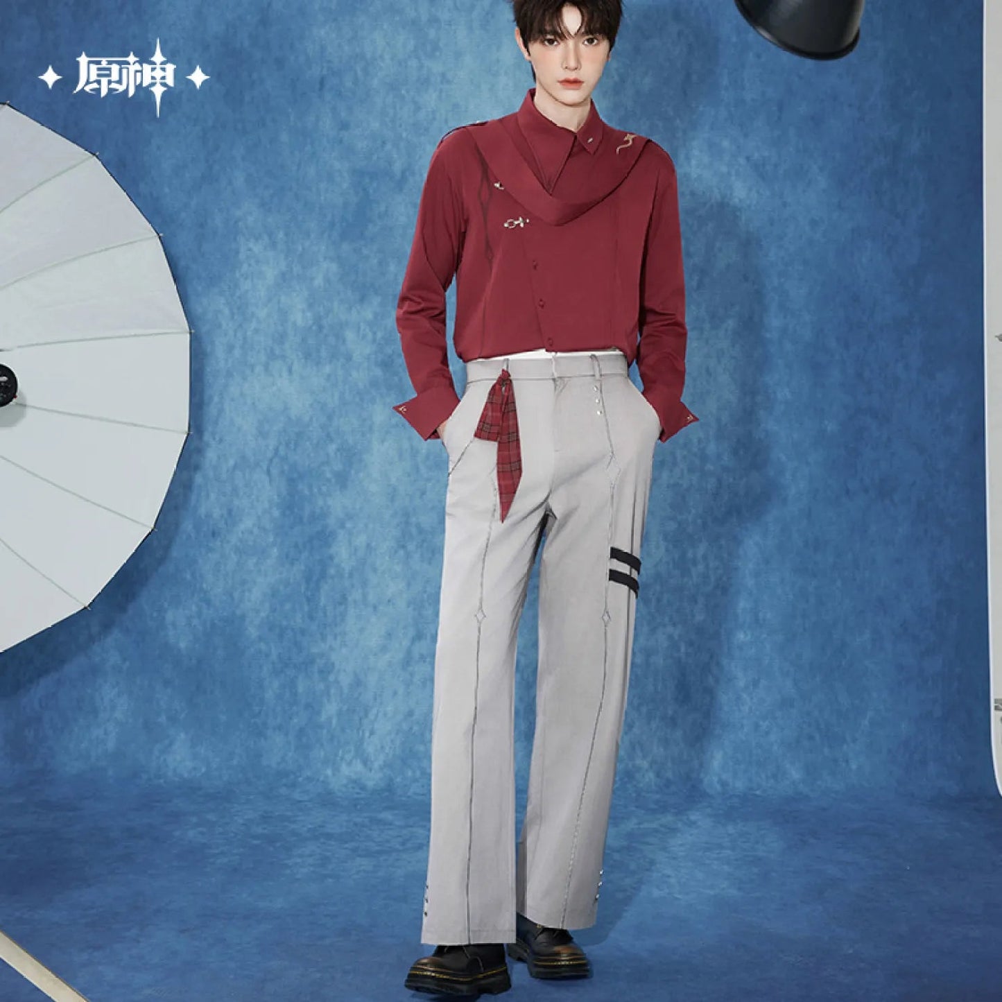 [OFFICIAL] Genshin Impact Tartaglia Impression Series Clothes - Trousers - Teyvat Tavern - Genshin Impact & Honkai Star Rail & 3Z Merch