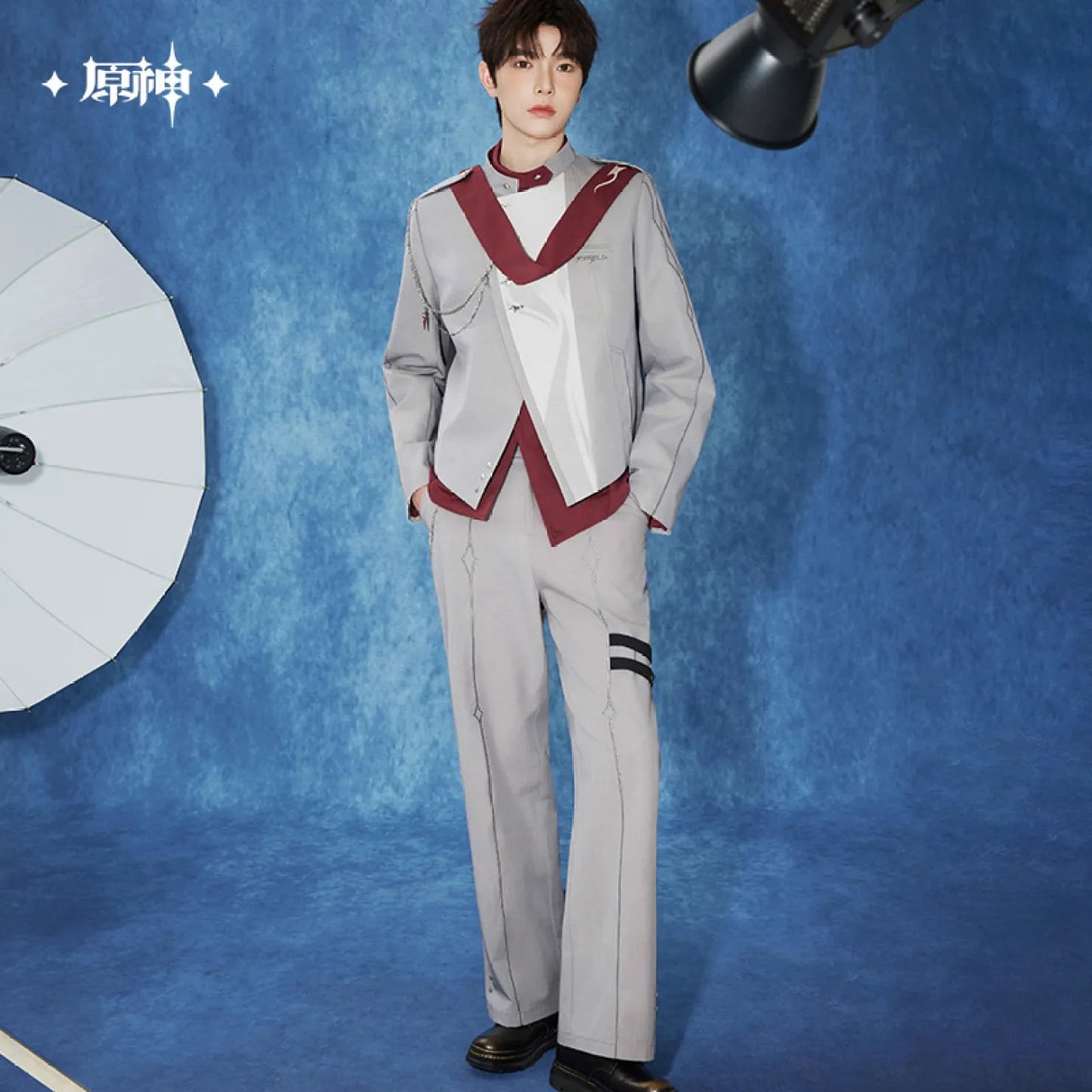 [OFFICIAL] Genshin Impact Tartaglia Impression Series Clothes - Trousers - Teyvat Tavern - Genshin Impact & Honkai Star Rail & 3Z Merch