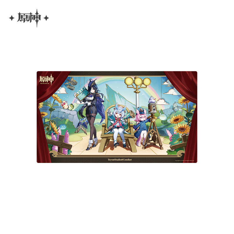 [OFFICIAL] Genshin Impact Teyvat Studio @Comiket Series Stand Figure, Pendant and Mousepad - Teyvat Tavern - Genshin Impact & Honkai Star Rail & 3Z Merch
