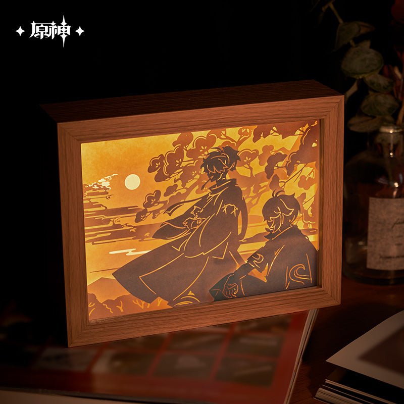 [OFFICIAL] Genshin Impact The Solitary Pursuit of Lightning Paper Carving Lamp - Teyvat Tavern - Genshin Impact & Honkai Star Rail & 3Z Merch