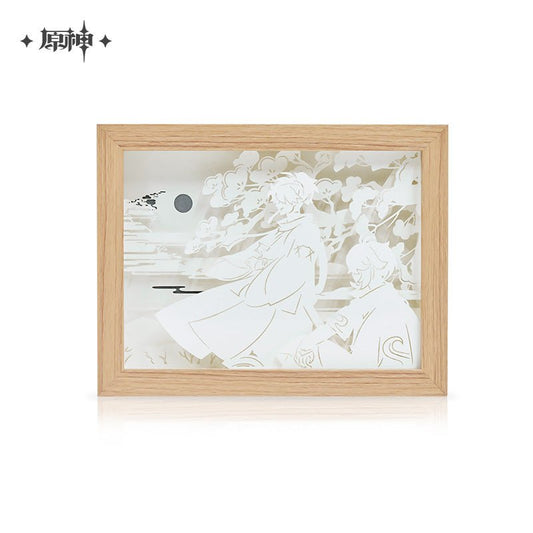 [OFFICIAL] Genshin Impact The Solitary Pursuit of Lightning Paper Carving Lamp - Teyvat Tavern - Genshin Impact & Honkai Star Rail & 3Z Merch