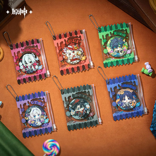 [OFFICIAL] Genshin Impact Twilight Whimsy Series Badge and Badge Protector - Teyvat Tavern - Genshin Impact & Honkai Star Rail & 3Z Merch