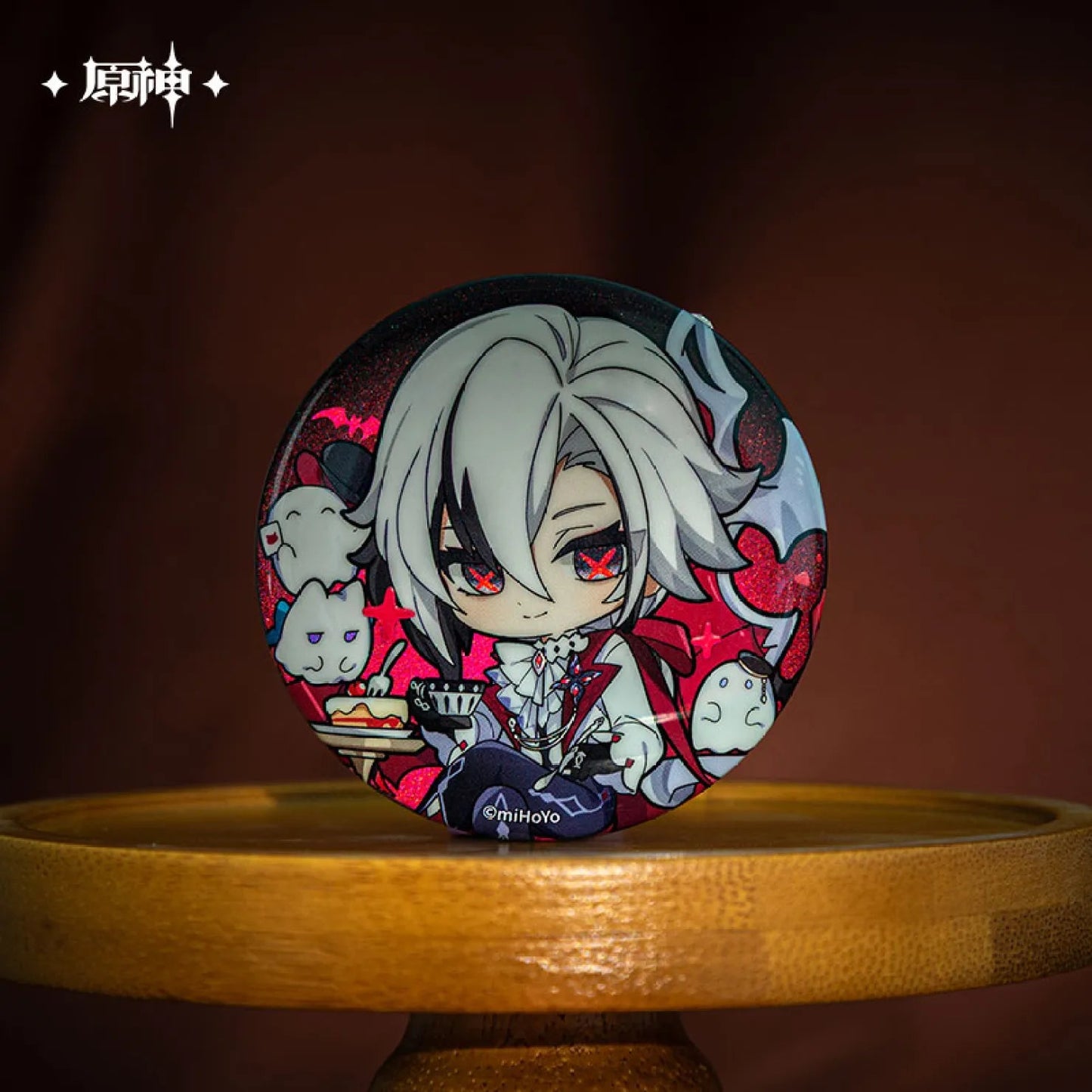 [OFFICIAL] Genshin Impact Twilight Whimsy Series Badge and Badge Protector - Teyvat Tavern - Genshin Impact & Honkai Star Rail & 3Z Merch