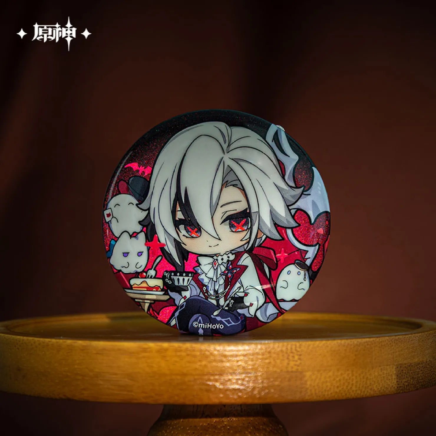 [OFFICIAL] Genshin Impact Twilight Whimsy Series Badge and Badge Protector - Teyvat Tavern - Genshin Impact & Honkai Star Rail & 3Z Merch