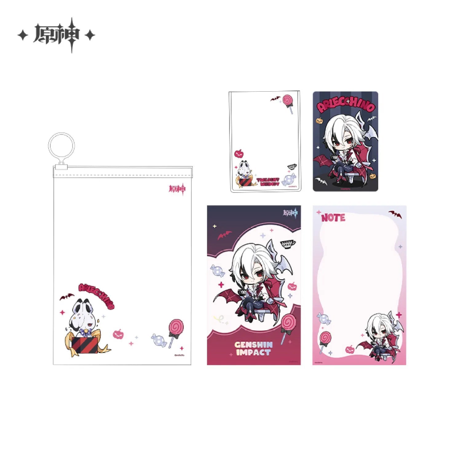 [OFFICIAL] Genshin Impact Twilight Whimsy Series Stationery Set - Teyvat Tavern - Genshin Impact & Honkai Star Rail & 3Z Merch