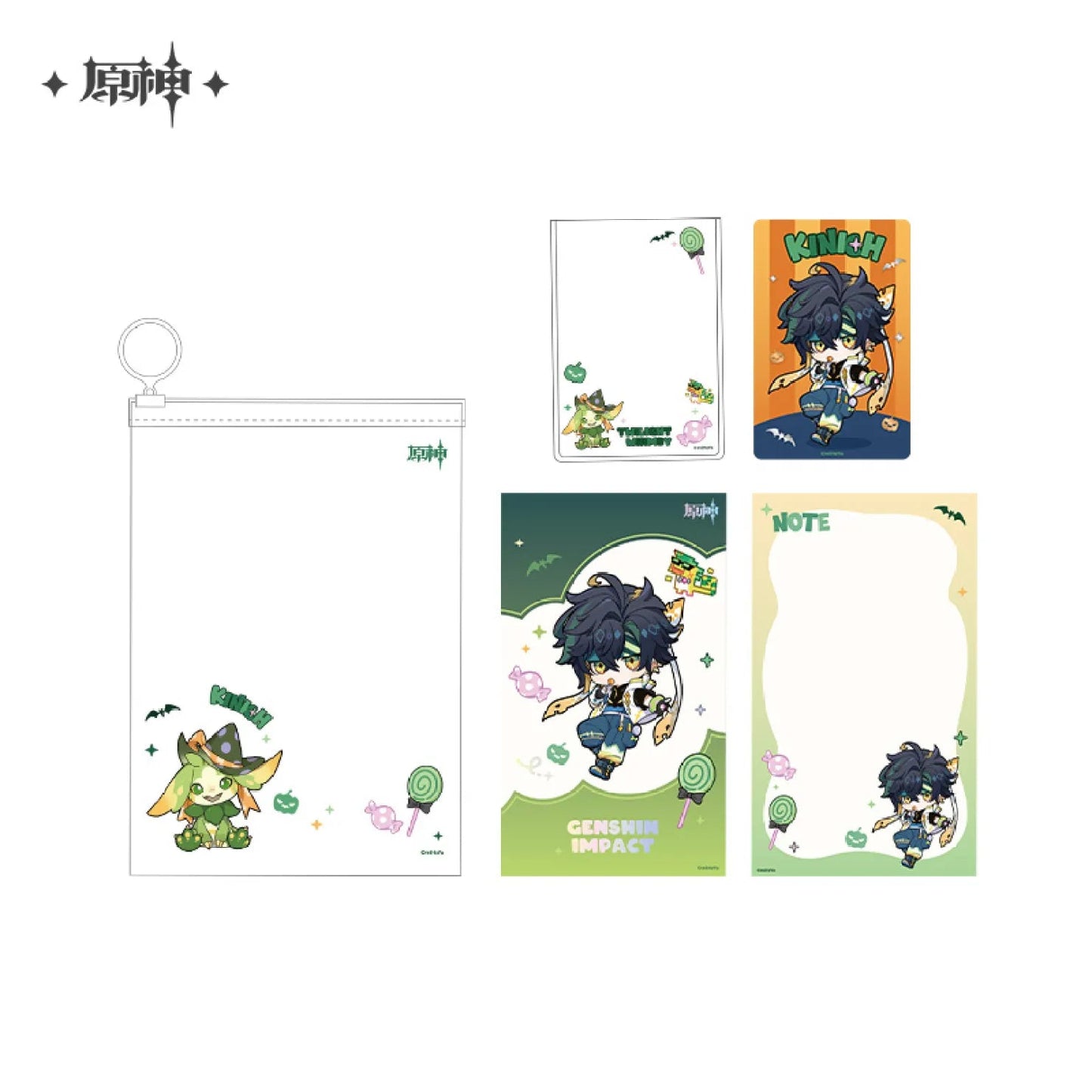 [OFFICIAL] Genshin Impact Twilight Whimsy Series Stationery Set - Teyvat Tavern - Genshin Impact & Honkai Star Rail & 3Z Merch