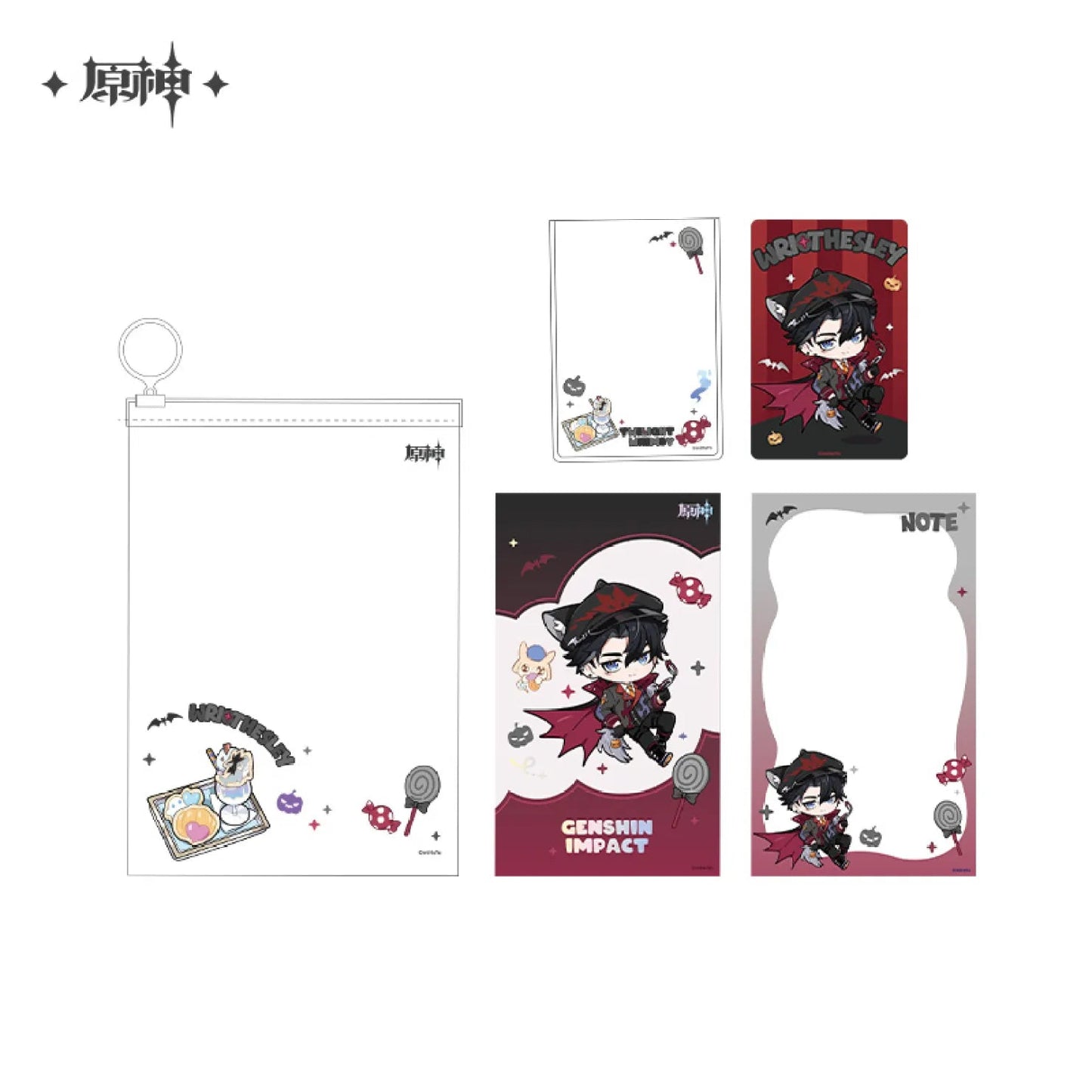 [OFFICIAL] Genshin Impact Twilight Whimsy Series Stationery Set - Teyvat Tavern - Genshin Impact & Honkai Star Rail & 3Z Merch