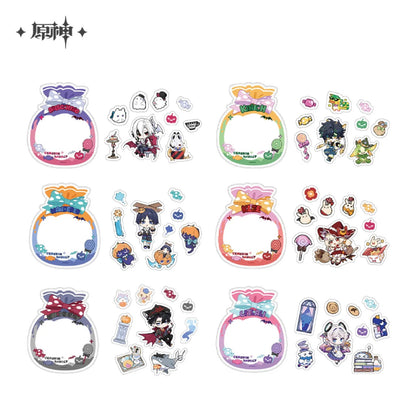 [OFFICIAL] Genshin Impact Twilight Whimsy Series Sticker Set - Teyvat Tavern - Genshin Impact & Honkai Star Rail & 3Z Merch