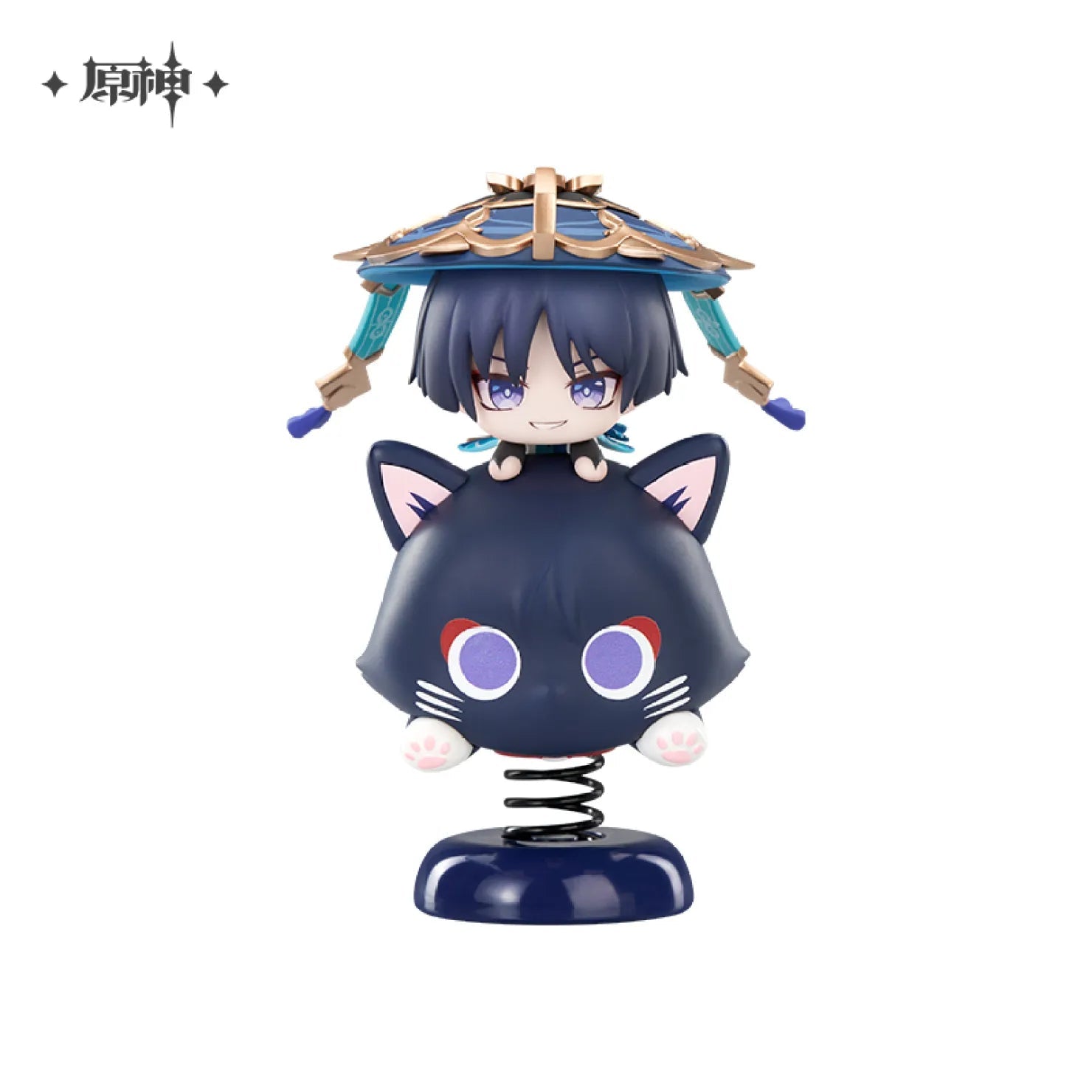 [OFFICIAL] Genshin Impact Wanderer Chibi Springy Shaking Figure - Teyvat Tavern - Genshin Impact & Honkai Star Rail & 3Z Merch