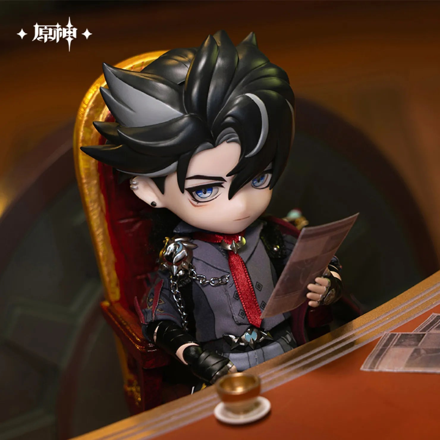 [OFFICIAL] Genshin Impact Wriothesley Action Nendoroid Figure Doll - Teyvat Tavern - Genshin Impact & Honkai Star Rail & 3Z Merch