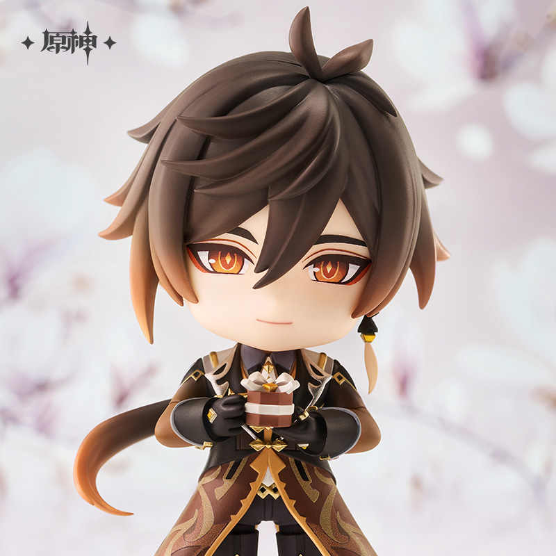 Genshin Impact Zhongli Chibi Nendoroid Action Figure