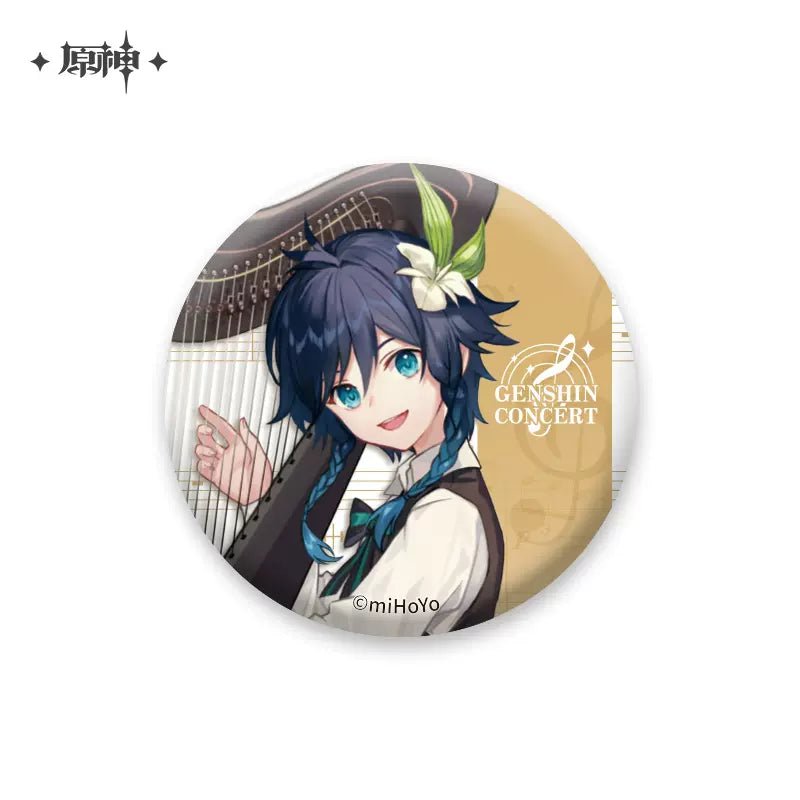 [OFFICIAL] Genshin Official Symphony Theme Badge - Teyvat Tavern - Genshin Impact & Honkai Star Rail & 3Z Merch
