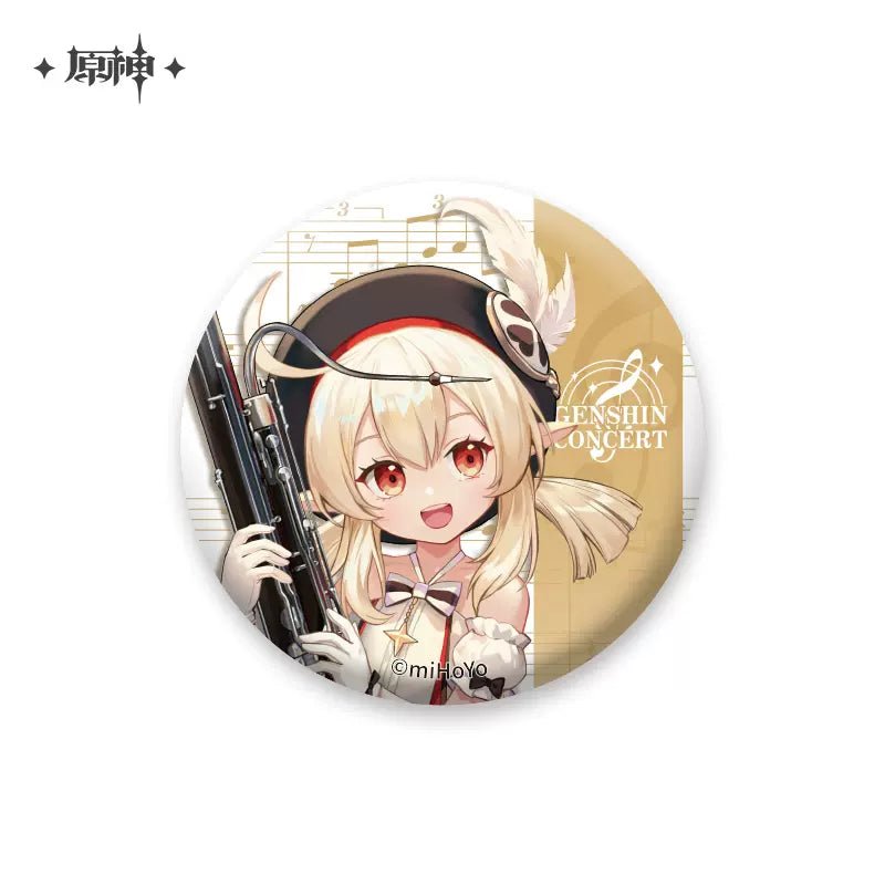 [OFFICIAL] Genshin Official Symphony Theme Badge - Teyvat Tavern - Genshin Impact & Honkai Star Rail & 3Z Merch