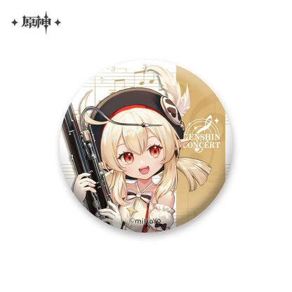[OFFICIAL] Genshin Official Symphony Theme Badge - Teyvat Tavern - Genshin Impact & Honkai Star Rail & 3Z Merch