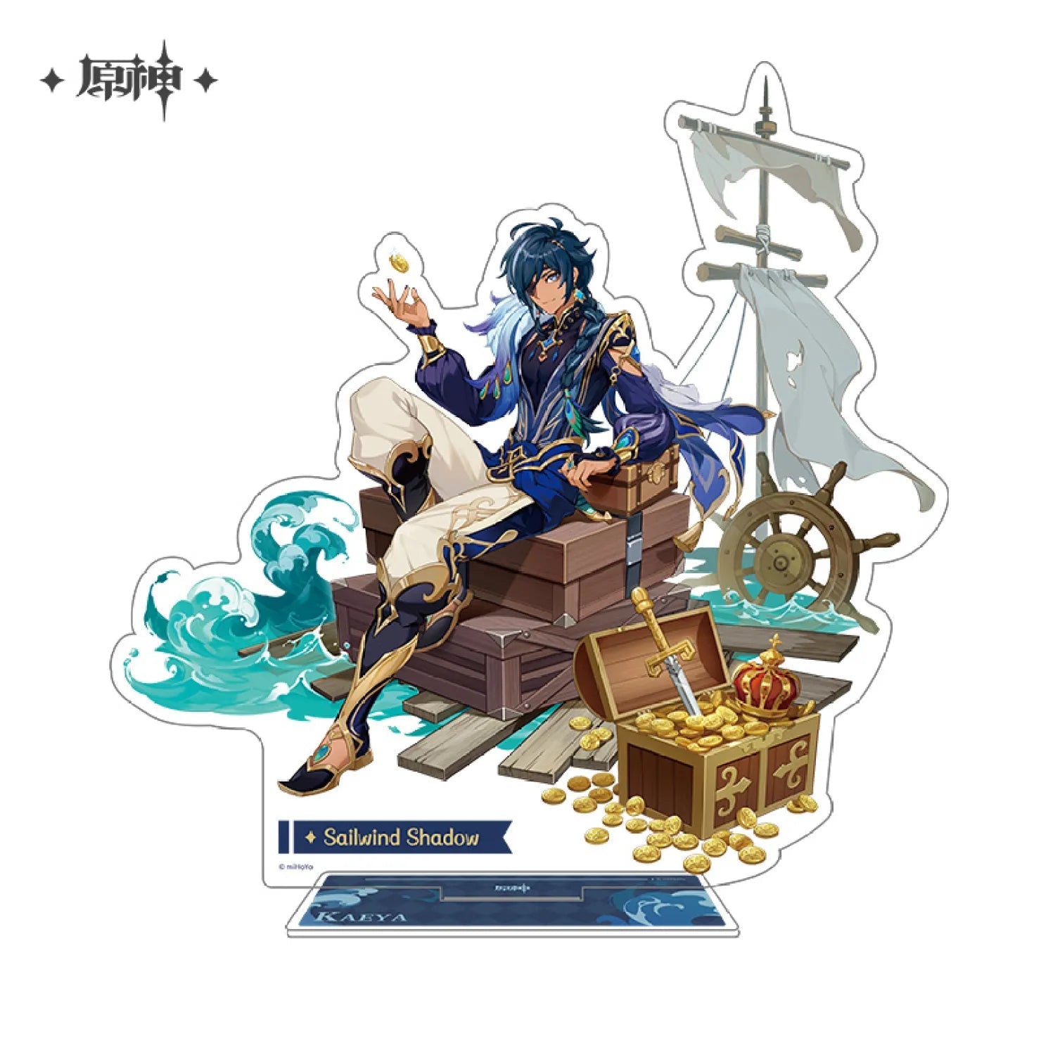 [OFFICIAL] Genshin Teyvat Fashion Themed Stand Figure and Badge - Teyvat Tavern - Genshin Impact & Honkai Star Rail & 3Z Merch