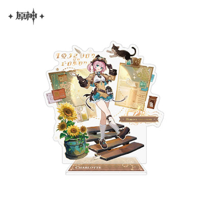 [OFFICIAL] Genshin Teyvat Fashion Themed Stand Figure and Badge - Teyvat Tavern - Genshin Impact & Honkai Star Rail & 3Z Merch