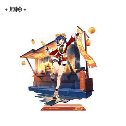 [OFFICIAL] Genshin Teyvat Fashion Themed Stand Figure and Badge - Teyvat Tavern - Genshin Impact & Honkai Star Rail & 3Z Merch