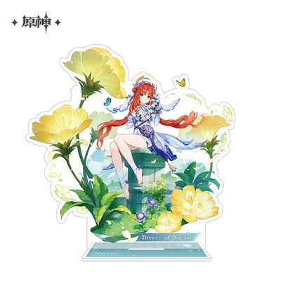 [OFFICIAL] Genshin Teyvat Fashion Themed Stand Figure and Badge - Teyvat Tavern - Genshin Impact & Honkai Star Rail & 3Z Merch