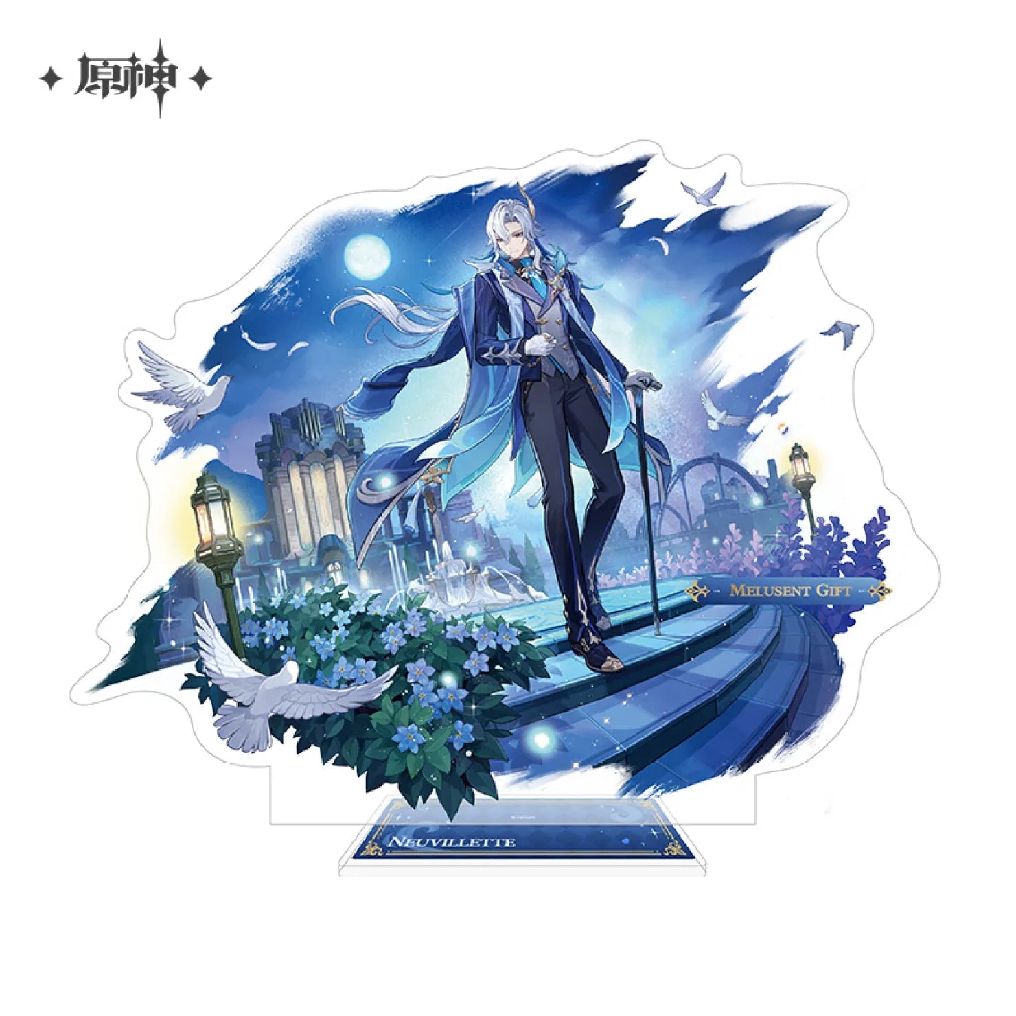 [OFFICIAL] Genshin Teyvat Fashion Themed Stand Figure and Badge - Teyvat Tavern - Genshin Impact & Honkai Star Rail & 3Z Merch