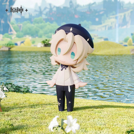 [OFFICIAL] HELLO! GOOD SMILE Series Albedo Chibi Action Figure - Teyvat Tavern - Genshin Impact & Honkai Star Rail & 3Z Merch